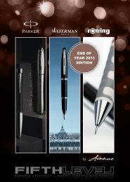 FIFTHLEVEL  |  Pens brand collection 2013