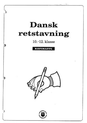 Dansk retstavning, diktater (1) - Inerisaavik