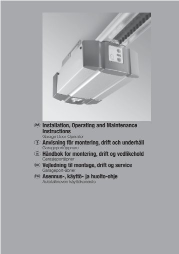 SupraMatic 2 - Hoermann.dk