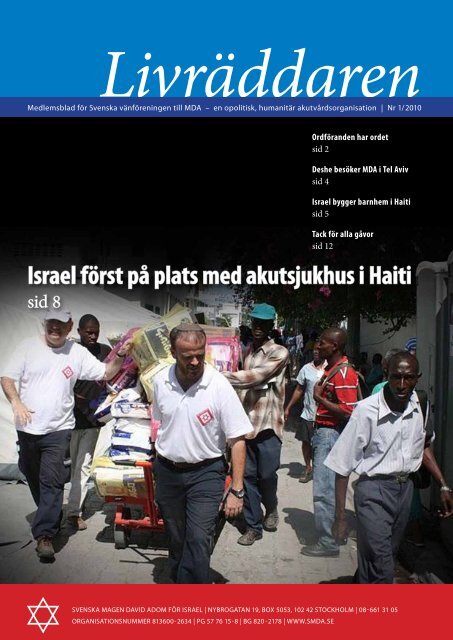 Livräddaren nr 1/2010 (pdf) - SMDA