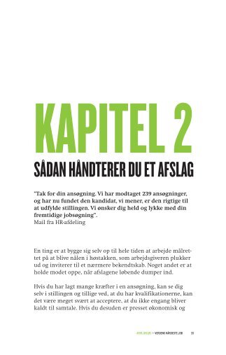 Kapitel 2 - Sådan håndterer du et afslag - Min A-kasse