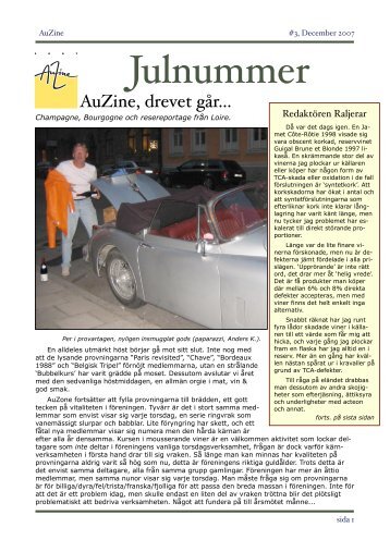 AuZine #3, december 2007