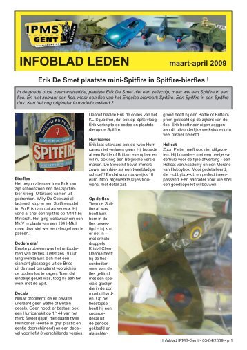 INFOBLAD LEDEN - IPMS Gent