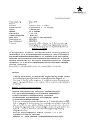 Advies aan Commissariaat voor de Media over aanvraag ...