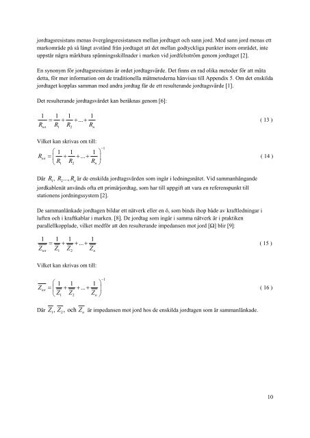 Jordningar- - Tillämpad fysik och elektronik - Umeå universitet