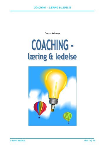 Coaching, læring og ledelse