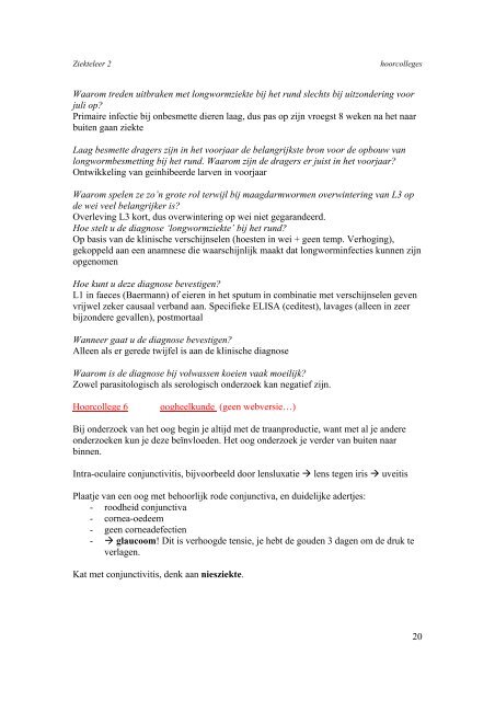 Samenvatting hoorcolleges zl 2.pdf - VETserieus.nl