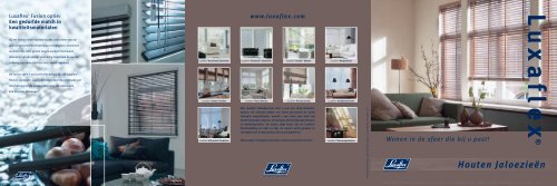 Download de brochure Luxaflex houten jaloezieën (pdf)