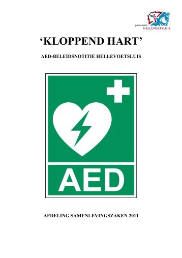 AED-beleidsnotitie Hellevoetsluis - Welkom bij gemeente ...