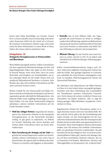 Die Quánsù-Strategie: China fordert ... - Bain & Company