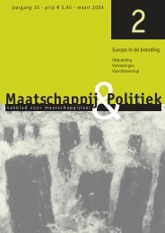 Europa - Maatschappij en Politiek Magazine