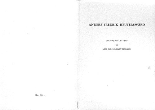 Anders Fredrik Reutersward Lennart Norrlin