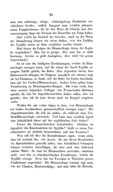 Briefe über Syphilis