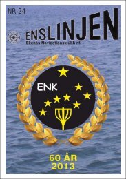ENSLINJEN2013 A5 - Ekenäs Navigationsklubb rf