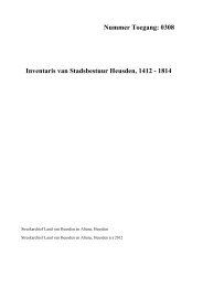 0308 Inventaris van Stadsbestuur Heusden, 1412 - 1814