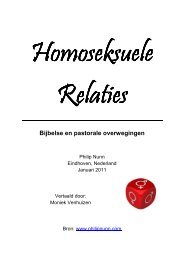 Homoseksuele Relaties - Ph Nunn