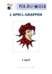 1 APRIL-GRAPPEN - Kennisnet