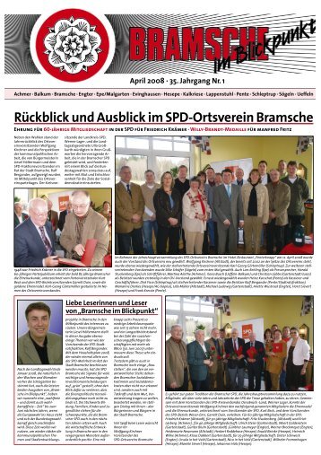 BiB April 2008 - SPD-Ortsverein Bramsche