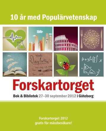 10 år med populärvetenskap - Forskartorget