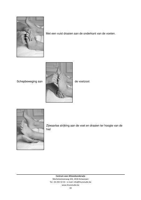 CURSUS PEDICURE