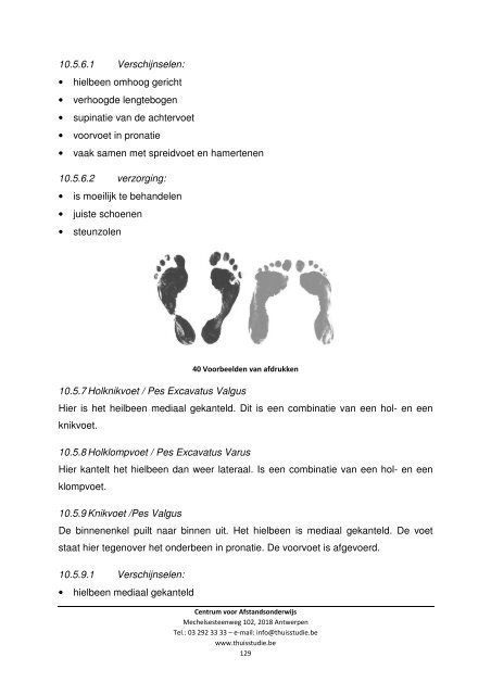 CURSUS PEDICURE