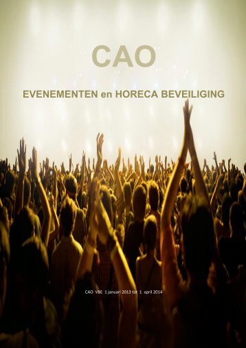 Download de cao-tekst (pdf) - CNV Dienstenbond