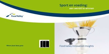 Sport en Voeding, een wereld te winnen - Food Valley