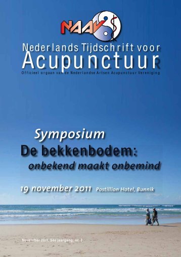 NTvA 2011-2 Symposium Bekkenbodem Pathologie - Acupunctuur ...