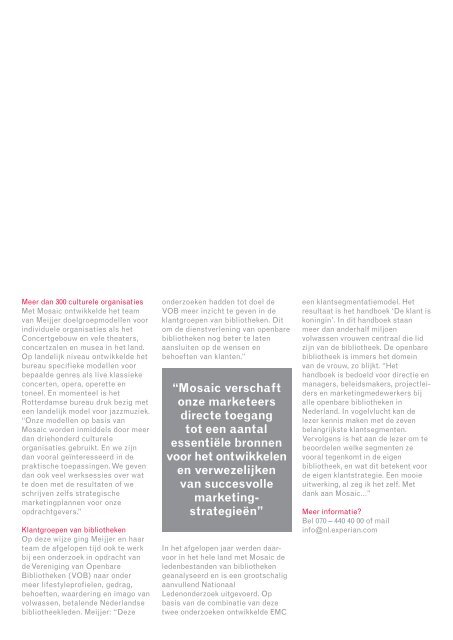 Brochure Interview Elsbeth Meijjer:Opmaak 1 - Experian