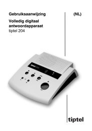 Handleiding Tiptel 204 - RON Telecom BV