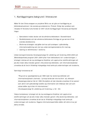 Rapporten - Kirjastot.fi