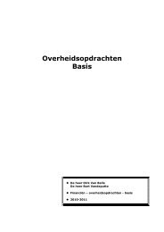 Overheidsopdrachten Basis