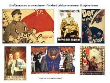 Jämförande analys av nazism och kommunism - bildningscentralen.se