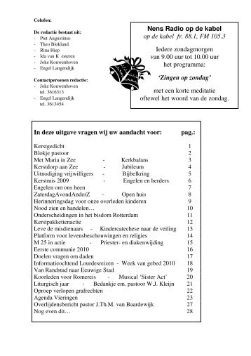 Jaargang 2009-2010 nr.4 - Maria ter Zee