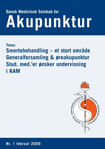 Smertebehandling - Dansk Medicinsk Selskab for Akupunktur