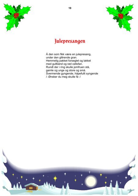 Julesanghefte - Birger E Olsen