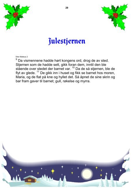 Julesanghefte - Birger E Olsen