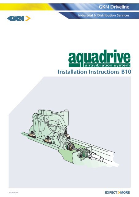 Installation Instructions B10 - Aquadrive