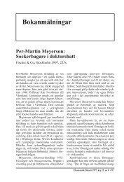 Per-Martin Meyerson - Ekonomisk Debatt