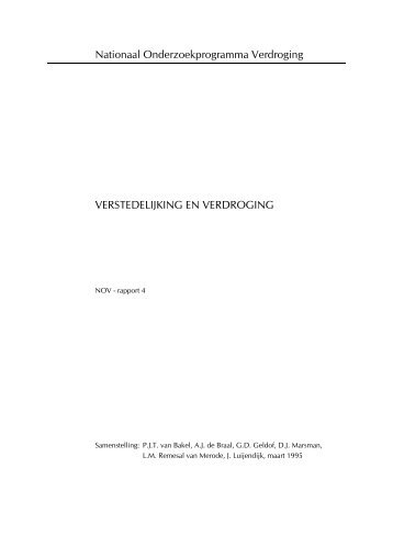 NOV 04-1 - Verdroging