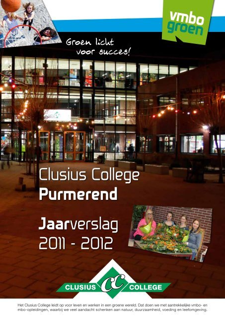 Clusius College Purmerend Jaarverslag 2011 - 2012