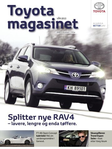 Toyota Magasinet vår 2013