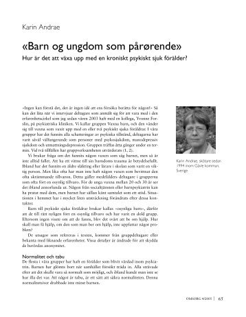 Omsorg nr 4 2005.book - Fagbokforlaget