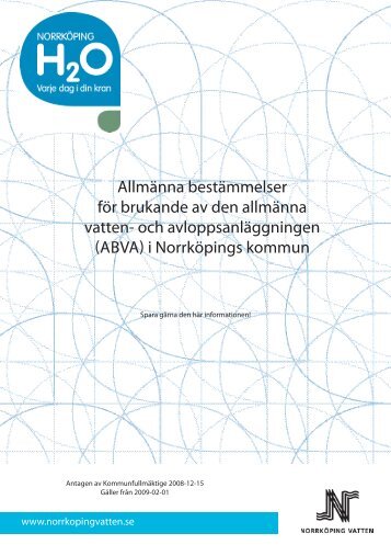 AbvA - Norrköping Vatten AB