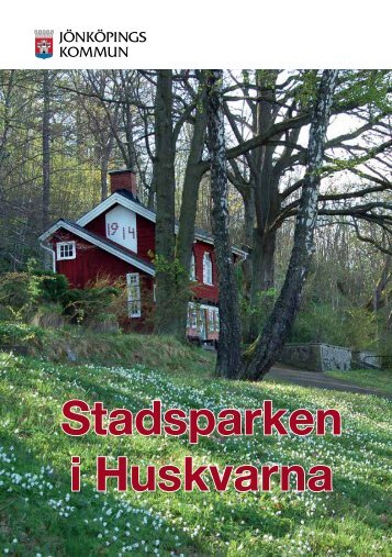 Huskvarna stadspark, folder