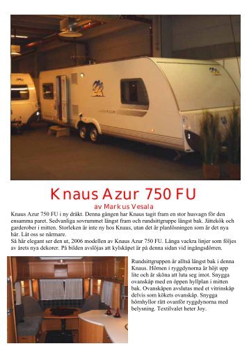 Knaus Azur 750 FU