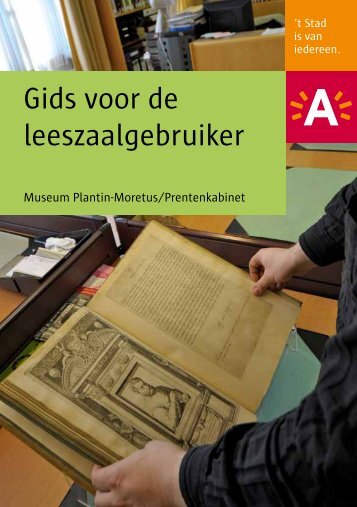 Gids voor de leeszaalgebruiker ( pdf ) - Museum Plantin-Moretus