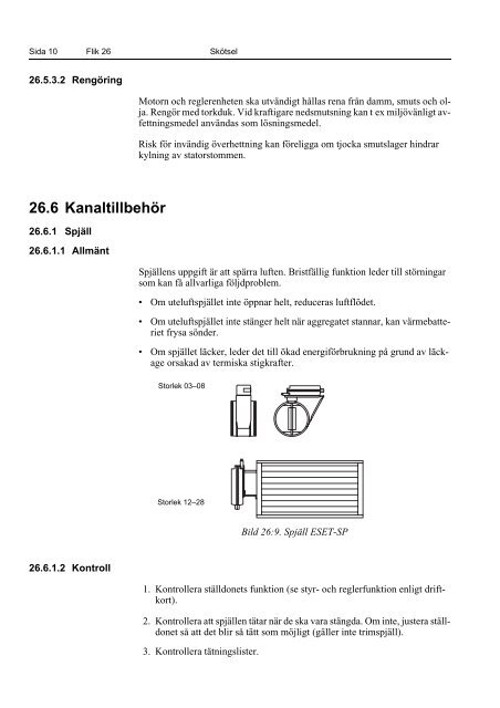 Reglerschema och driftinstruktioner ... - DocFactory