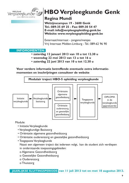 brochure studieaanbod 2013-2014 - Scholengemeenschap SINT ...