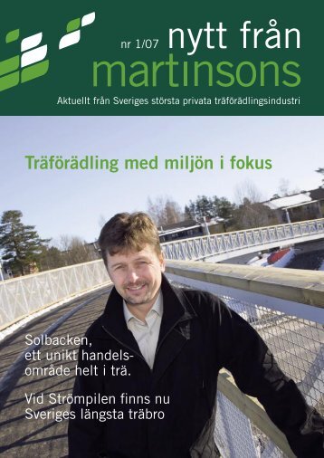 Läs tidningen, 0,3 Mb (pdf) - Martinsons